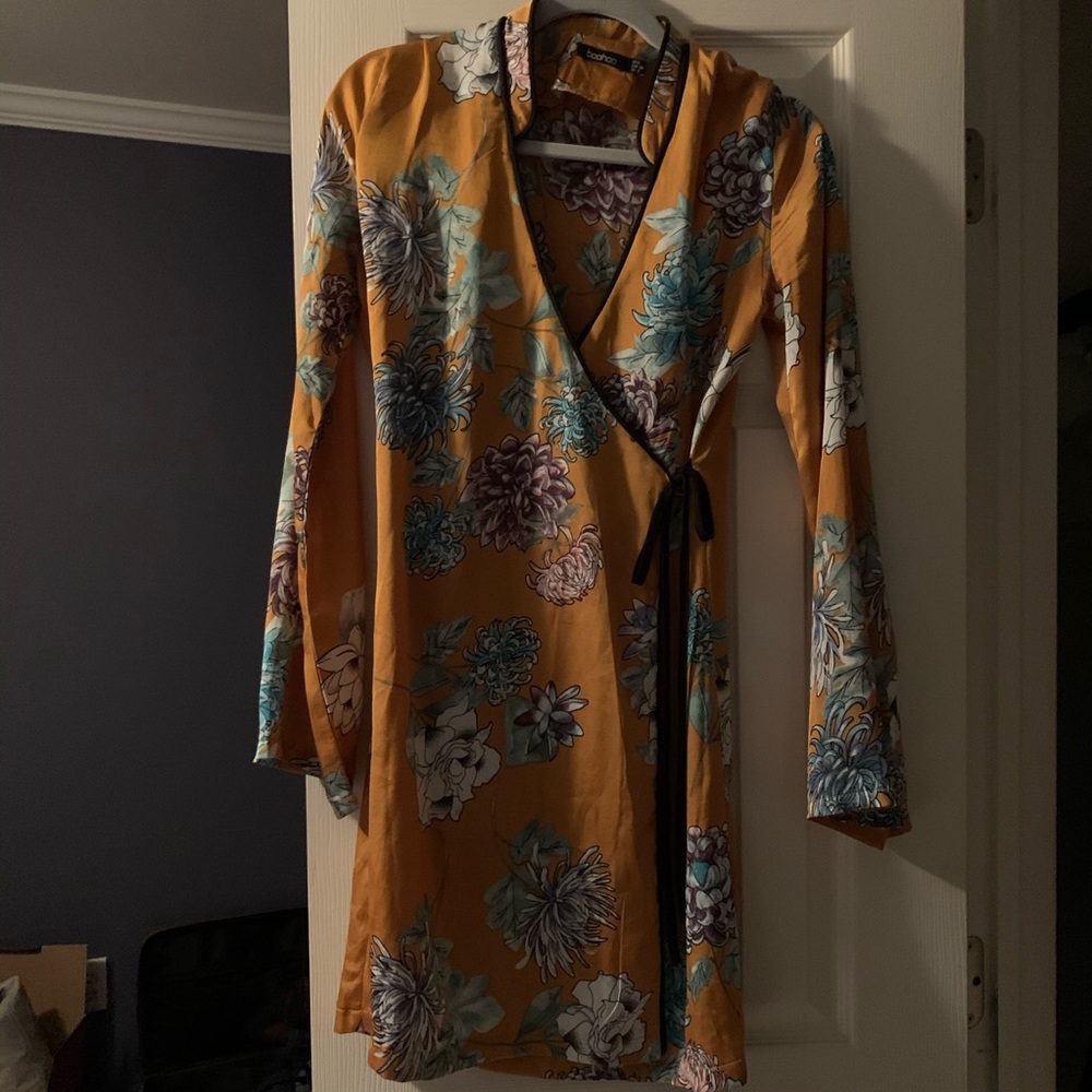 ASOS yellow dress